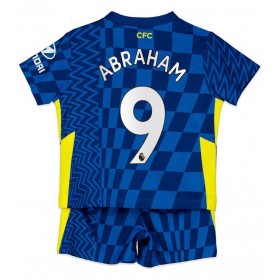 Jalkapallo Pelipaidat Chelsea Tammy Abraham 9 Lasten Kotipaita 2021-2022 Lyhythihainen